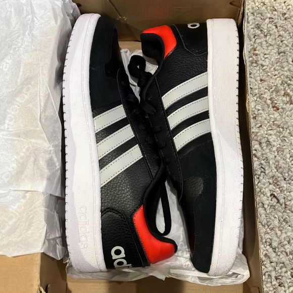 adidas Hoops 2.0 'Black Active Red' EE7800 men’s size US 8, EU 41.3 - Picture 8 of 13